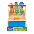 thumbnail image 3 of Melissa & Doug Spin and Swipe Wooden Toy Cash Register With 3 Play Coins, Pretend Credit Card, 3 of 9