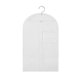 thumbnail image 4 of Inteprter Colgando ropa, ropa, traje, abrigo, funda antipolvo, bolsa de almacenamiento para el hogar, estuche organizador, armario, ropa colgante Cubiertas para muebles de jardín Blanco METRO Inteprter HA005487-01, 4 of 6