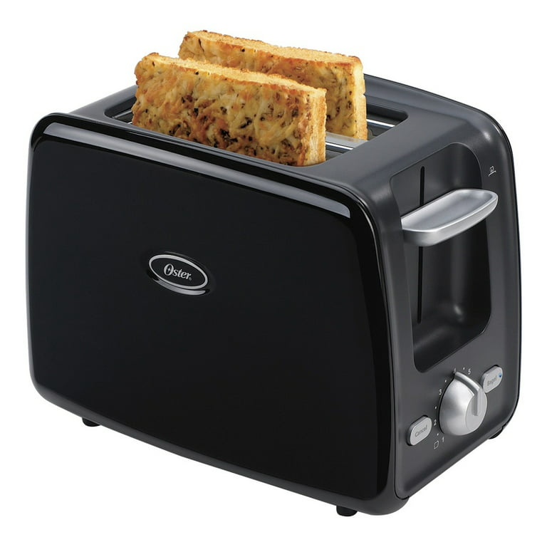 Oster 2-Slice Retractable Cord Toaster, Black