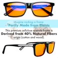 thumbnail image 2 of Gafas bloqueadoras de luz azul THL SLEEP con lentes ámbar unisex, 2 of 9