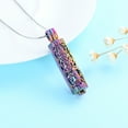 thumbnail image 3 of Tree of life Cylinder Cremation Jewelry for Ashes Urn Necklace Lockets for Human Ashes Pet Ashes Holder, 3 of 4