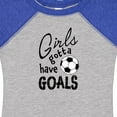 thumbnail image 4 of Inktastic Girls Gotta Have Goals Soccer Girls Baby Bodysuit, 4 of 5