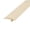 Almond, variant on Outwater T-Molding 1-1/4 Inch Natural Oak Woodgrain Flexible Polyethylene Off-Set Barb Tee Moulding 250 Foot Coil