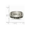 thumbnail image 2 of Titanium 7mm Brushed Band Ring - Size 11, 2 of 2