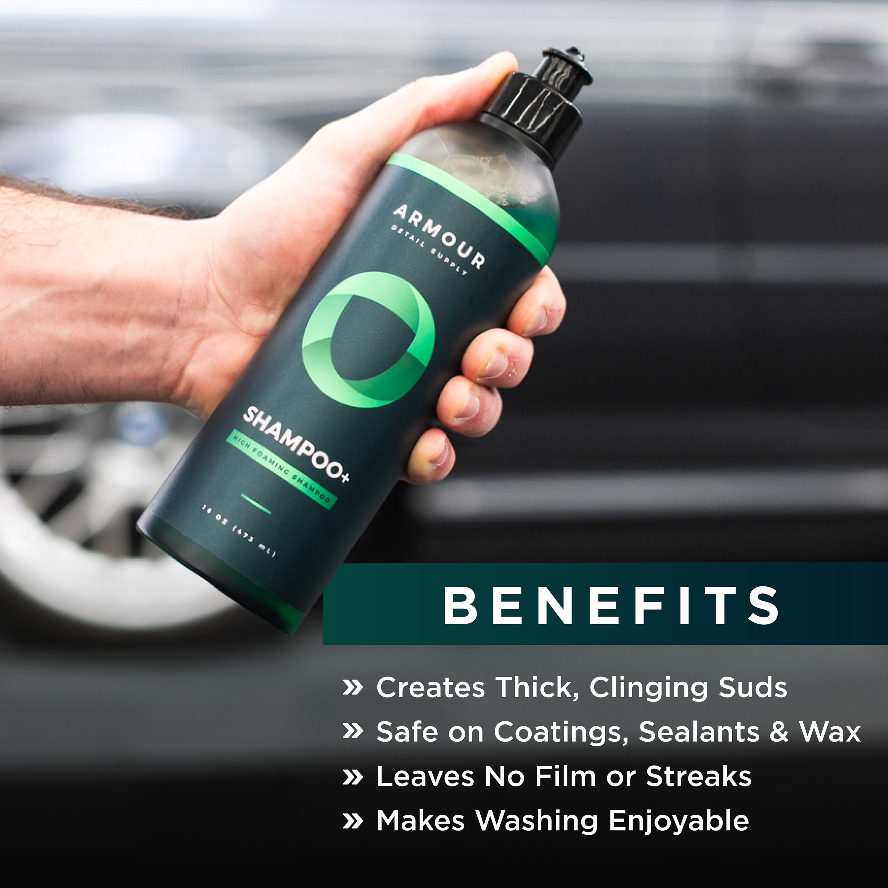 Armour Detail Supply - Shampoo+ - 16oz