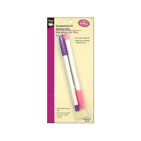 UPC: 0072879265576 | Dritz Marking Pen Disappearing Ink Combo Pink/Prpl