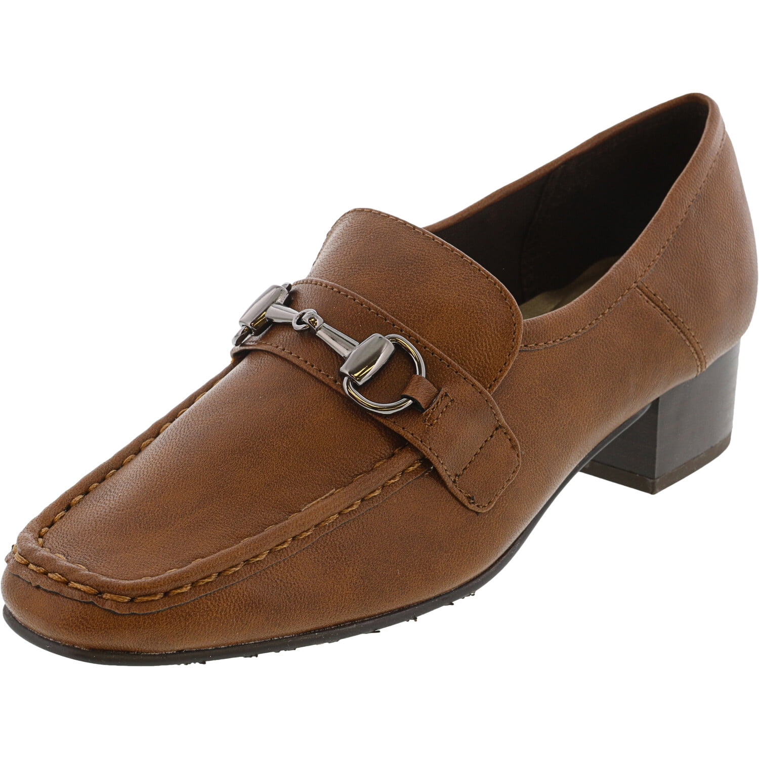 hush puppies tan loafers