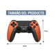 thumbnail image 2 of Control Inalámbrico Mando Compatible Para Play Station 4 Gamepad Naranja, 2 of 4