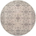 thumbnail image 1 of Ahgly Company Tapis d'Intérieur Rond Mid-Century Moderne Rose Pourpre Zone Orientale, 8' Rond, 1 of 6