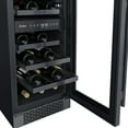 thumbnail image 7 of Avallon Awc152dzlh 15" Wide 23 Bottle Capacity Dual Zone Wine Cooler - Stainless Steel, 7 of 7