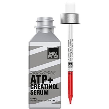 MMUSA ATP CREATINE SERUM Maximize Every Workout Build Stamina and Muscle. Liquid Creatine Pre-Workout Supplement Fortified with Amino Energy. An Anti-Inflammatory Supplement Ideal for Bodybuilding.