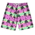 thumbnail image 1 of Odeerbi 7-14 Años Niños Pantalones Cortos de Hawaiano Pantalones de Baño En Seco Rápido Pantalones Cortos de Tabla de Playa Pantalones Cortos de Natación Deportivos de Cintura Ajustable, 1 of 6