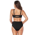 thumbnail image 2 of Swimsuits for All Twist Front Bikini Set, 2 of 6