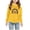 Yellow, variant on Odeerbi Kids Boys Girls Fleece Lined Sweatshirt Cute Print Hoodie Toddler Baby Children's 2025 Casual Christmas Print Sweatshirt For The Baby Gift Yellow 6-7 Years