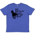thumbnail image 3 of Inktastic Live Like Someone Left the Gate Open Horse Silhouette Youth T-Shirt, 3 of 5