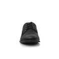 thumbnail image 3 of Ferro Aldo Blake MFA19628 Classsic Cap-Toe Lace-Up Leather Lined Round Toe Business Casual Dress Oxford Shoes, in Black, Men's Size 6.5, 3 of 8