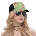 thumbnail image 5 of Lsque Cute Poodle Dog Printed Trucker Hat - Baseball Cap for Men Women - Breathable Mesh Side, Adjustable Fit - for Casual Wear, 5 of 7