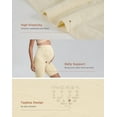 thumbnail image 6 of INNERSY Women's Maternity Shapewear for Dress High Waisted Pregnancy Shorts Anti Chafing(M,Beige), 6 of 9