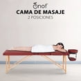 thumbnail image 3 of Cama de Masaje Plegable Onof, vino, Portátil, Altura ajustable, diseño plegable, Uso profesional, 3 of 8