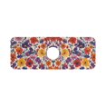 thumbnail image 7 of Yayeee Faucet Mat for Kitchen Sink 14.7" Diatomite Long Splash Guard Pad, Colorful Flowers Pattern, 7 of 7