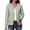 Green, variant on Hvogkswy Quilted Jackets for Women Trendy Floral Print Long Sleeve Button Down Outerwear Winter Warm Cotton Lightweight Down Jackets