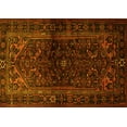 thumbnail image 1 of Ahgly Company Machine Washable Indoor Rectangle Persian Yellow Traditional Area Rugs, 8' x 12', 1 of 4