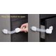 thumbnail image 5 of Yjmei - Juego de 8 cerraduras de seguridad para cajones de bebé, puertas de armario de seguridad para niños, ajustables y fáciles de instalar para puertas de armarios, cajones y refrigeradores, 5 of 5