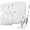 4 Pack White, variant on Flammi Steam Pocket Mop Replacement Pads for Shark S3500 Series S3501 S3601 S3550 S3901 SE450 S3801CO S3601D S2901 S2902 Steam Pocket Mop, 4 Pack