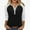 #03 White, variant on Womens 3/4 Length Sleeve Shirts Fashion Color Block Raglan T-Shirt Casual V-Neck Button Blouses Fall Winter Long Sleeve Slim Shirts Pullover Tops