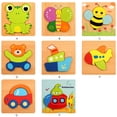 thumbnail image 4 of sweethay Juguete de de 1 a 3 años, juguete encantador con forma de vehículo de dibujos animados para interiores, juguetes preescolares para el Type2 NO2, 4 of 6
