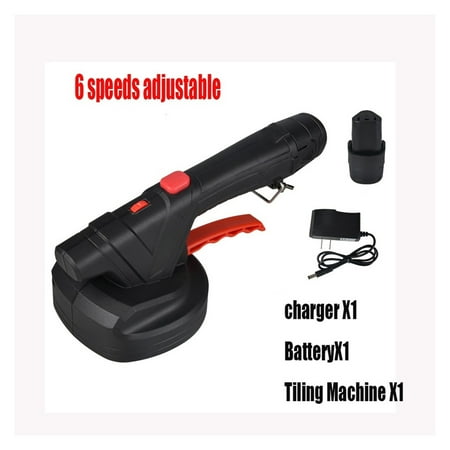 

Tile Tiling Machine Wall Floor Automatic Tiles Leveling Tool Ceramic Tile Suction Cup Vibration Vibrator 100KG Suction Cup