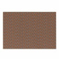 thumbnail image 1 of Brown Paisley Cutting Board, Repetitive Folk Fashion Print in Vibrant Colors, Decorative Tempered Glass Cutting and Serving Board, in 3 Sizes, by Ambesonne, 1 of 2