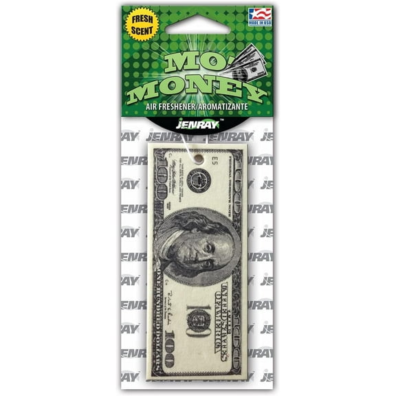 Jenray MO' Money Hanging Paper Air Freshener, 1 Ct
