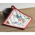 thumbnail image 3 of Maison d' Hermine Chromo 100% Cotton Set of 2 Pot Holders with Loop Heat Resistant for BBQ Cooking Baking Grilling Microwave Barbecue (8 Inch by 8 Inch), 3 of 3