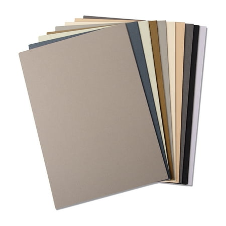 UPC: 0630454256410 | Sizzix Making Essential – Cardstock Sheets 60PK (10 Colours Neutrals)