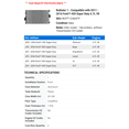 thumbnail image 2 of Radiator 1 - Compatible with 2011 - 2016 Ford F-450 Super Duty 6.7L V8 2012 2013 2014 2015, 2 of 2