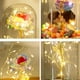 thumbnail image 3 of Rosa iluminada en cúpula de cristal, regalo de rosa preservada for siempre for mamá, esposa, decoración del día de San Valentín, 3 of 7
