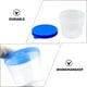 thumbnail image 5 of FELTECHELECTR 100 vasos de muestra de 40 ml, recipientes para orina, vasos de muestreo sellados, azules, 5 of 5