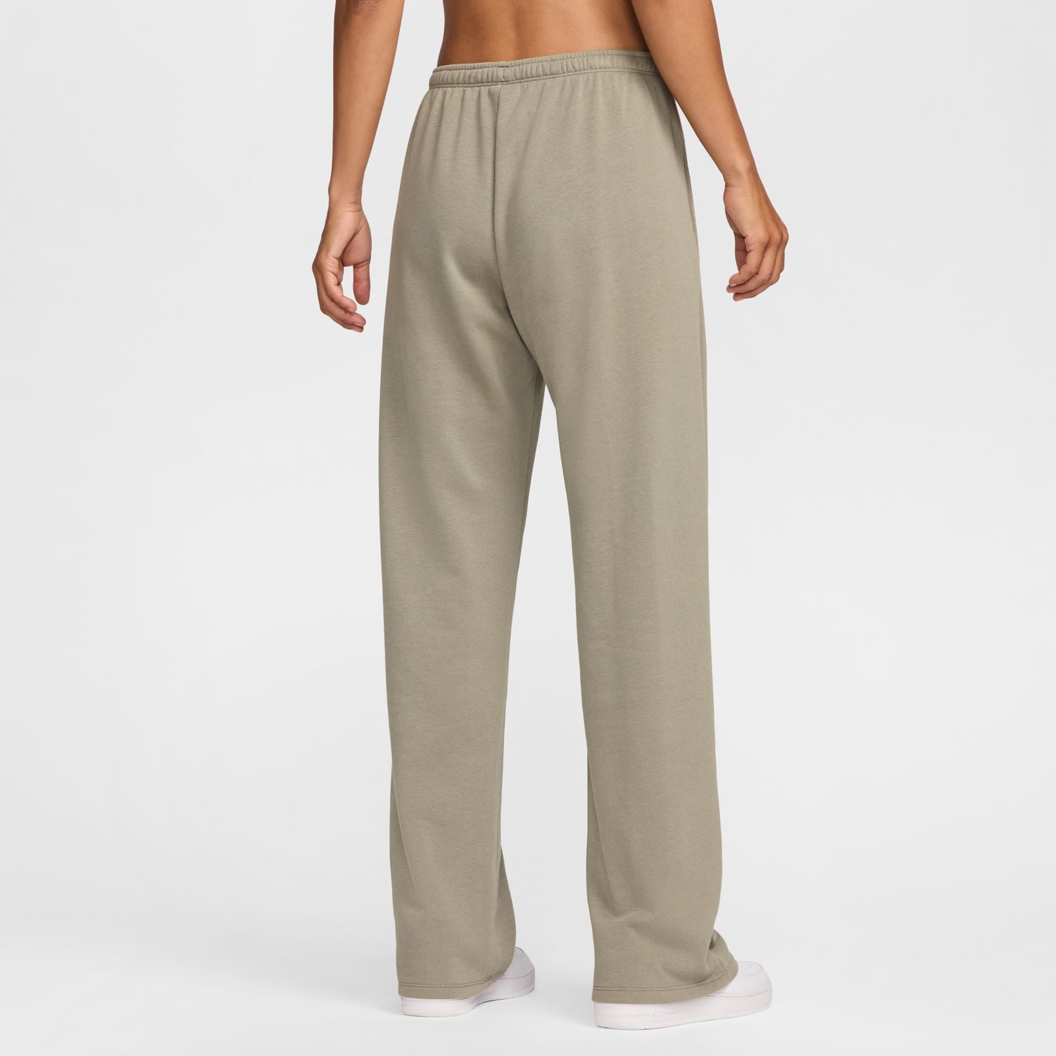 women's nike open bottom sweatpants