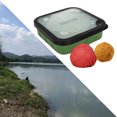 thumbnail image 1 of Cajas de cebo de de pesca con tapas de ajuste transpirable almacenamiento de cebo vivo cuadrado METRO Cola Estuche de cebo de pesca, 1 of 8