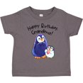 thumbnail image 3 of Inktastic Happy Birthday, Grandma- Cute Penguins Boys or Girls Toddler T-Shirt, 3 of 5