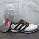 thumbnail image 1 of Adi - das MC Z-Traxion Men's Size 12 Spikeless Brown White Golf Shoes IG0910, 1 of 6