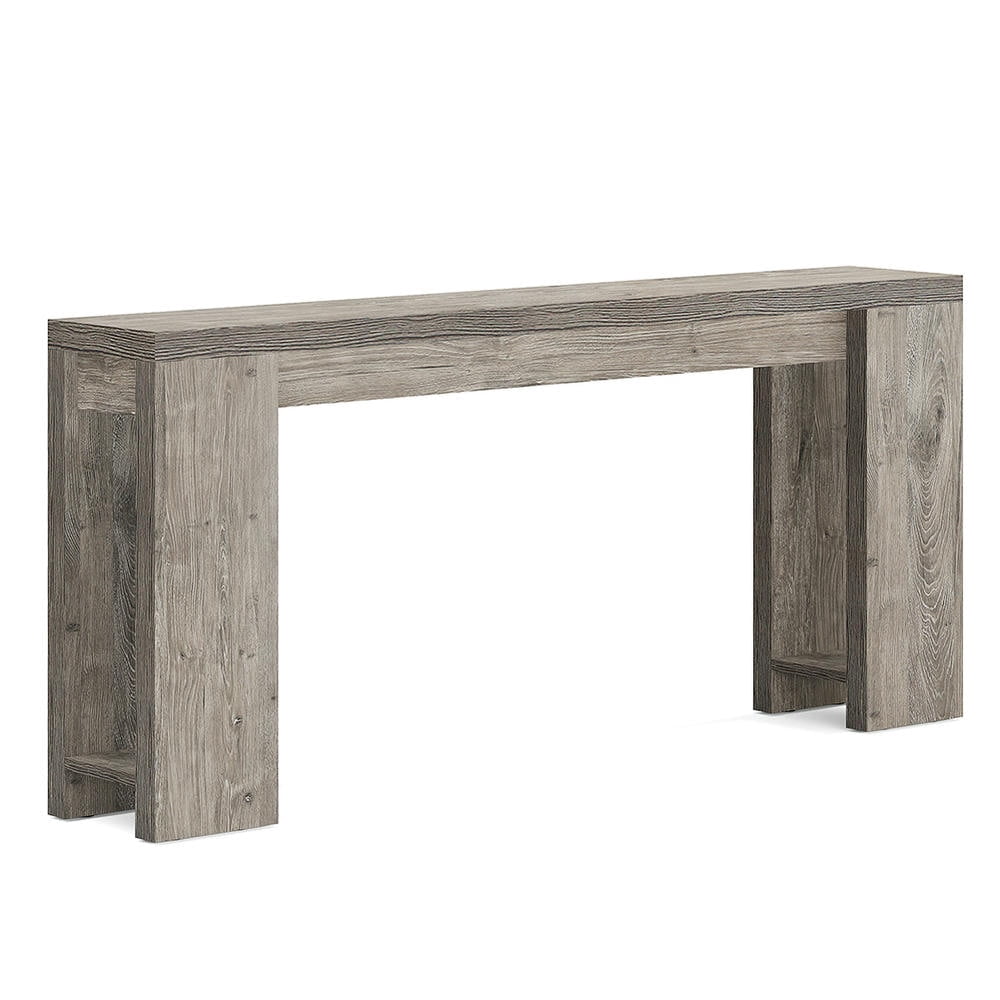 Resenkos Entryway Table, Console Sofa Table,70.9" Wood Console Table, Farmhouse Sofa Table Entryway Table,Grey
