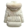 thumbnail image 2 of Women's Down Jackets Padded New Big Collar Down Winter Jacket Women Thick Warm Female Outerwear Women plus Size Coats Winter Womens Anorak Jacket plus Jackets for Women plus Women's Winter Coat plus, 2 of 3