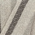 thumbnail image 5 of Beige and Taupe Woven Handloom Throw Blanket with Tassels, 5 of 5