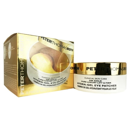 Best Peter Thomas Roth 24K Gold Pure Luxury Lift & Firm Hydra-Gel Eye Patches 60 ct deal