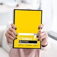 thumbnail image 5 of 1-Subject Wirebound Notebook Spiral Notebooks, College Ruled 10.5X8 Spiral Notebooks for Home Office, 70 Sheet(Yellow), 5 of 5