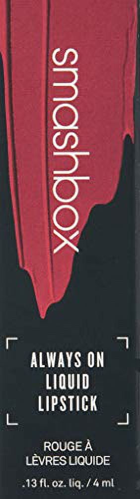 Smashbox Always On Liquid Lipstick, Disorderly, 0.13 Fluid Ounce (147901) 0.13 Ounce (Pack of 1)