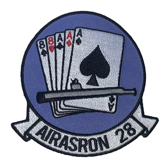 VS-28 Gamblers Squadron Patch – Plastic Backing