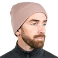 thumbnail image 3 of MERIWOOL Unisex Beanie - Merino Wool Ribbed Knit Winter Hat for Men and Women, 3 of 9